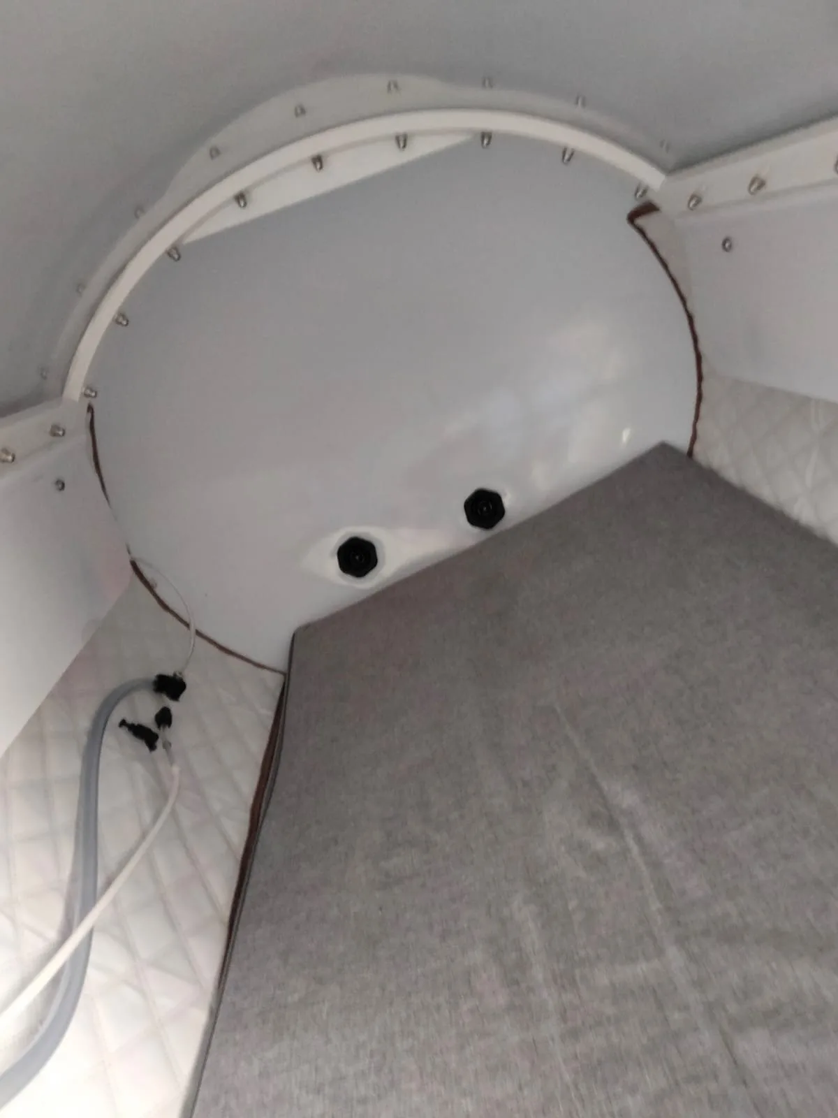 Installed chamber ready for operator training